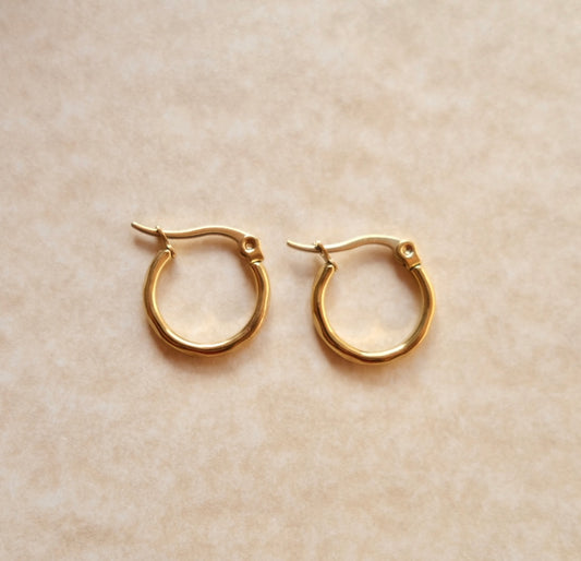 Small textured hoops - CYO