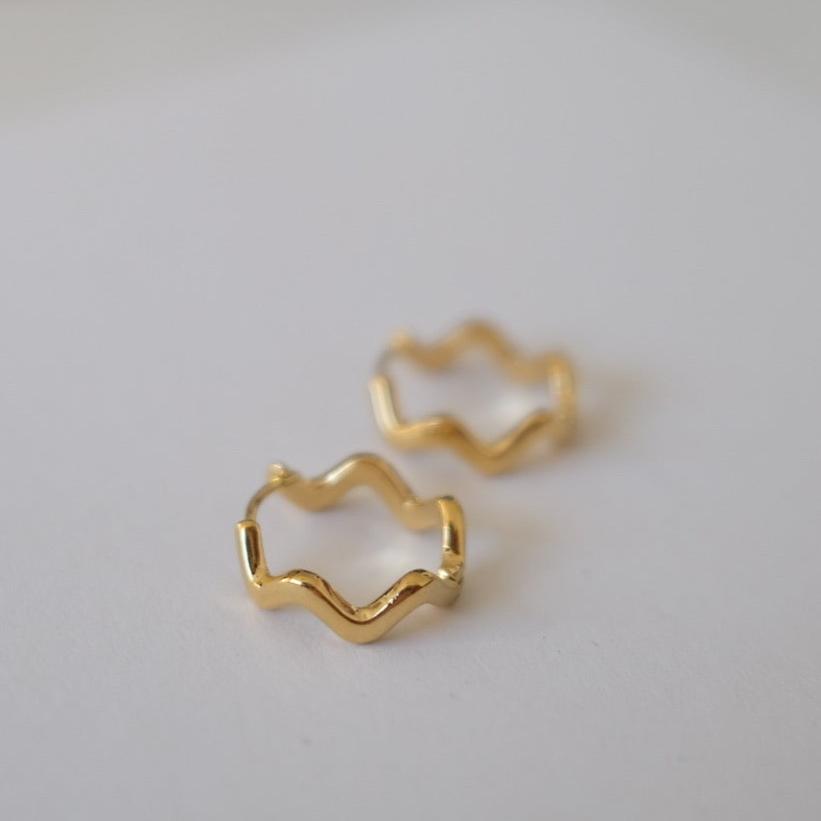 Curly Circles earrings E67