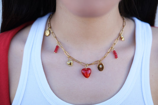 Be my valentine necklace